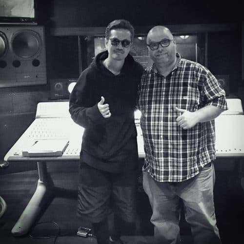 Jon & Atsushi at Nightbird Studios