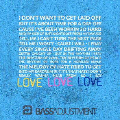 Love, Love, Love by Bass Adjustment mixed by Jon Rezin