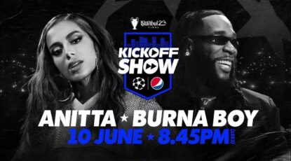 ANITTA x BURNA BOY with special guest Alesso: #UCL FINAL 2023 KICK OFF SHOW - Mixed by Jon Rezin